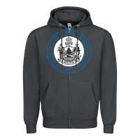 Smoke university of maine at presque isle Zipper Hoodie - artisFamous