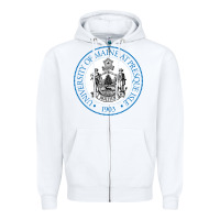 White university of maine at presque isle Zipper Hoodie - artisFamous