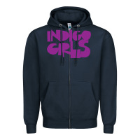 Navy Best Indigo Girls music Zipper Hoodie - artisFamous