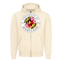 Sandshell university of maryland Zipper Hoodie - artisFamous