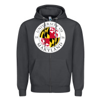Smoke university of maryland Zipper Hoodie - artisFamous