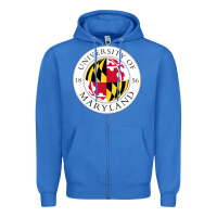 True Royal university of maryland Zipper Hoodie - artisFamous