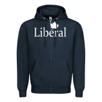 Navy liberal party of canada Zipper Hoodie - artisFamous