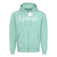 Seafoam liberal party of canada Zipper Hoodie - artisFamous