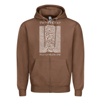 Chestnut joy division pleasures  japanese Zipper Hoodie - artisFamous