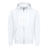 White joy division pleasures  japanese Zipper Hoodie - artisFamous