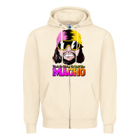 Sandshell randy wrestler Zipper Hoodie - artisFamous