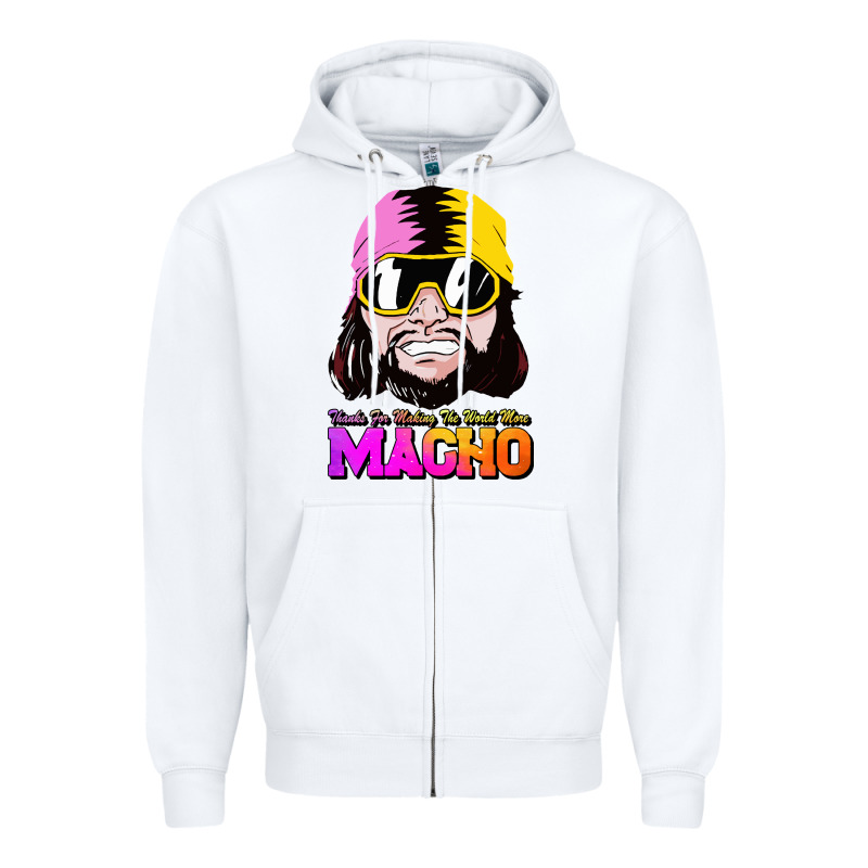 Randy Wrestler Zipper Hoodie by artisFamous | Teevron