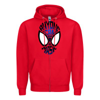 Red anyone can wear the mask Zipper Hoodie - artisFamous