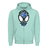 Seafoam anyone can wear the mask Zipper Hoodie - artisFamous