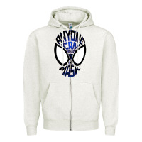 Oatmeal Heather anyone can wear the mask Zipper Hoodie - artisFamous