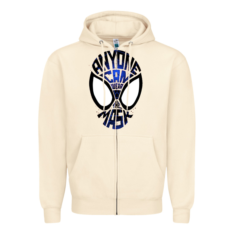Anyone Can Wear The Mask Zipper Hoodie by artisFamous | Teevron