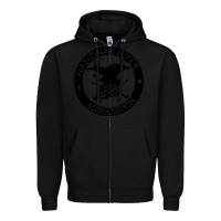Black national rifle association Zipper Hoodie - artisFamous