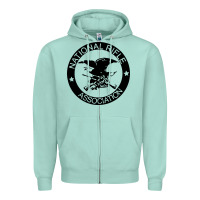 Seafoam national rifle association Zipper Hoodie - artisFamous