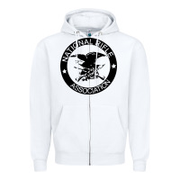 White national rifle association Zipper Hoodie - artisFamous