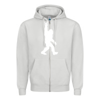Dove Grey funny bigfoot rock and roll t shirt for sasquatch believers Zipper Hoodie - artisFamous