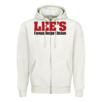 Oatmeal Heather Lee's Famous Resto Zipper Hoodie - artisFamous