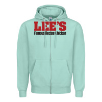 Seafoam Lee's Famous Resto Zipper Hoodie - artisFamous