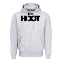 Heather Grey The Hoot Zipper Hoodie - artisFamous