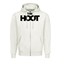 Oatmeal Heather The Hoot Zipper Hoodie - artisFamous