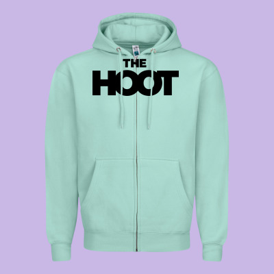 The Hoot Zipper Hoodie Designed By Artisfamous