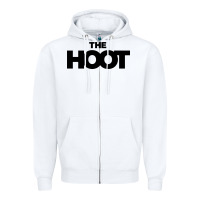 White The Hoot Zipper Hoodie - artisFamous