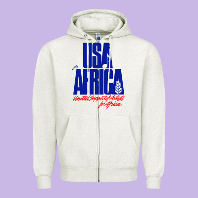 Usa Zipper Hoodie Designed By Artisfamous