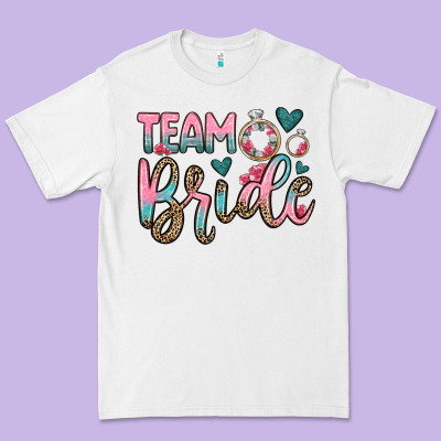 Team Bride Premium Tee Designed By Oliviacreatesart
