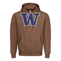 Chestnut washington Zipper Hoodie - artisFamous