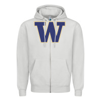 Dove Grey washington Zipper Hoodie - artisFamous