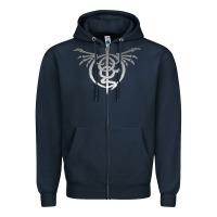 Navy Best Lamb Of God music Zipper Hoodie - artisFamous