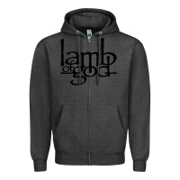 Charcoal Heather Best Lamb Of God music Zipper Hoodie - artisFamous