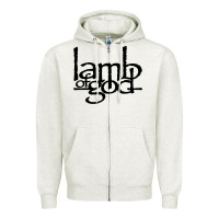 Oatmeal Heather Best Lamb Of God music Zipper Hoodie - artisFamous