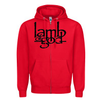 Red Best Lamb Of God music Zipper Hoodie - artisFamous