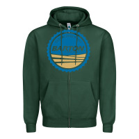 Sports Green Barton Community College Zipper Hoodie - artisFamous