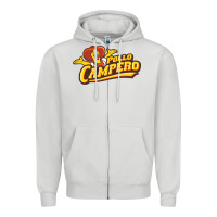 Dove Grey Pollo camp Resto Zipper Hoodie - artisFamous