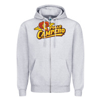 Heather Grey Pollo camp Resto Zipper Hoodie - artisFamous
