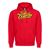 Red Pollo camp Resto Zipper Hoodie - artisFamous