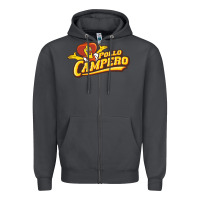 Smoke Pollo camp Resto Zipper Hoodie - artisFamous