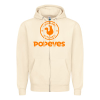 Sandshell Resto Popeyes Art Zipper Hoodie - artisFamous