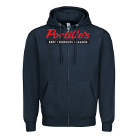 Navy Resto Portillo's Zipper Hoodie - artisFamous