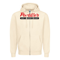 Sandshell Resto Portillo's Zipper Hoodie - artisFamous