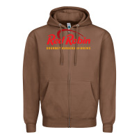 Chestnut Resto Red Robin Zipper Hoodie - artisFamous