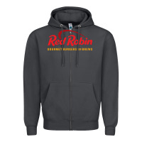 Smoke Resto Red Robin Zipper Hoodie - artisFamous