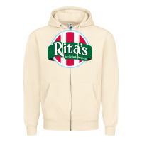 Sandshell Rita's Italian Cafe Zipper Hoodie - artisFamous