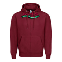 Burgundy Rosati's authentic Resto Zipper Hoodie - artisFamous