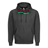 Charcoal Heather Rosati's authentic Resto Zipper Hoodie - artisFamous