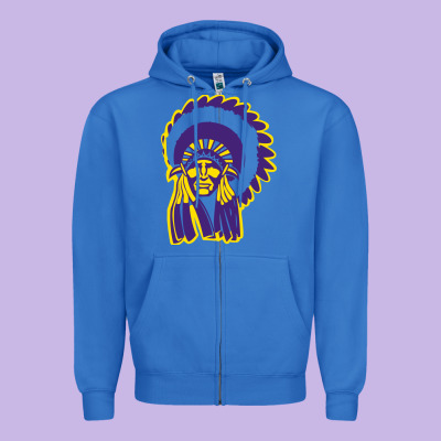 Haskell Indian Nations College Zipper Hoodie Designed By Artisfamous