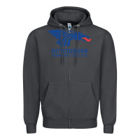 Smoke Hutchinson Community College Zipper Hoodie - artisFamous