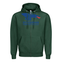 Sports Green Hutchinson Community College Zipper Hoodie - artisFamous